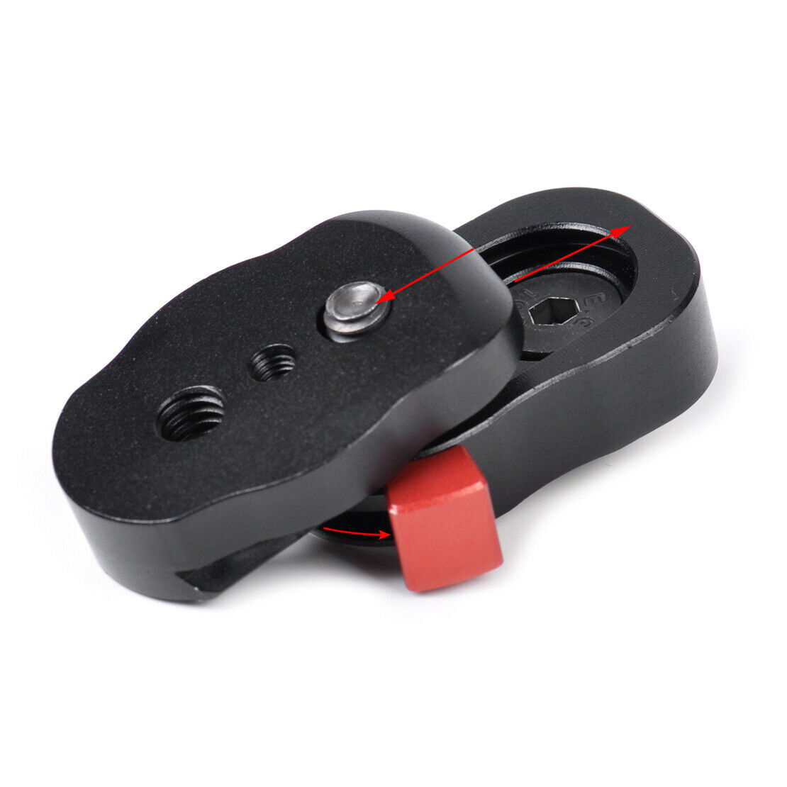MINI Quick Release Plate fit for LCD Monitor Arm HDMI Splitter EVF Light Rig Li
