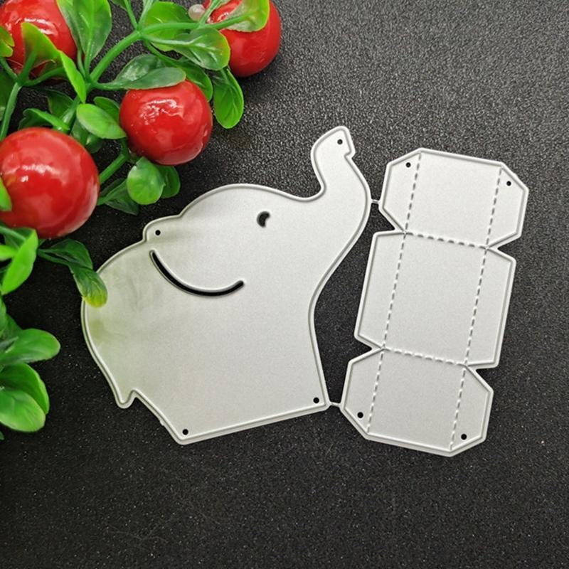 Elephant Cutting Dies Stencil Scrapbooking DIY Album Stamp Paper Card
