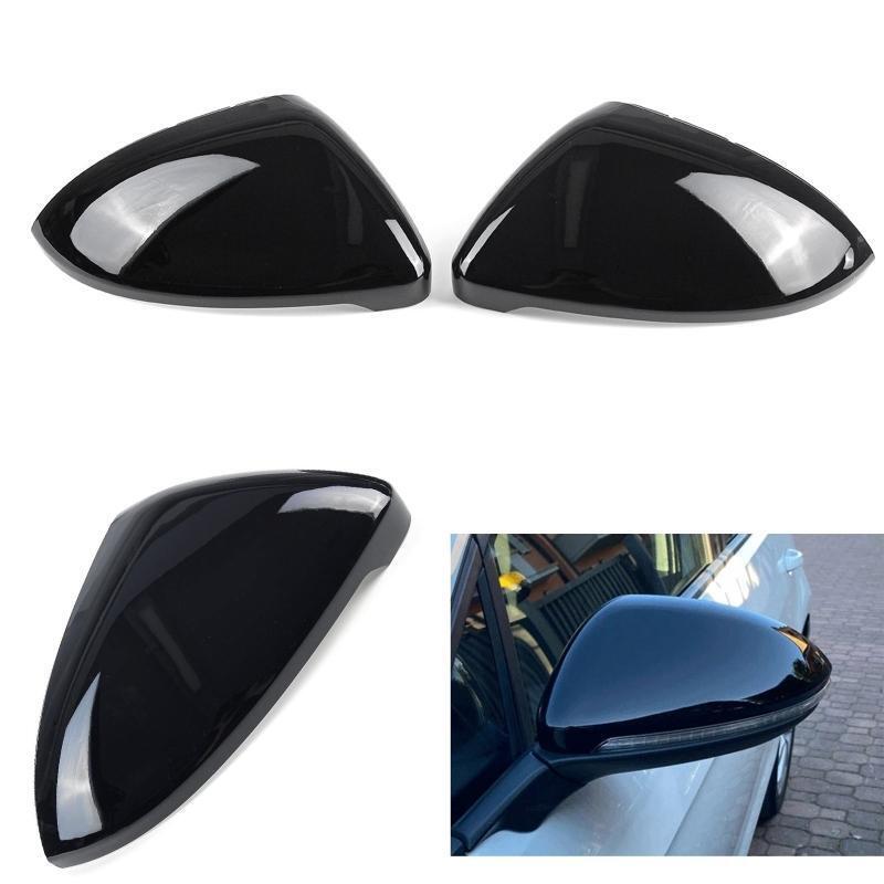 For VWGolf 7 7.5GTD R Car Rear View Side Wing Mirror Covers Protection Shell 2pc