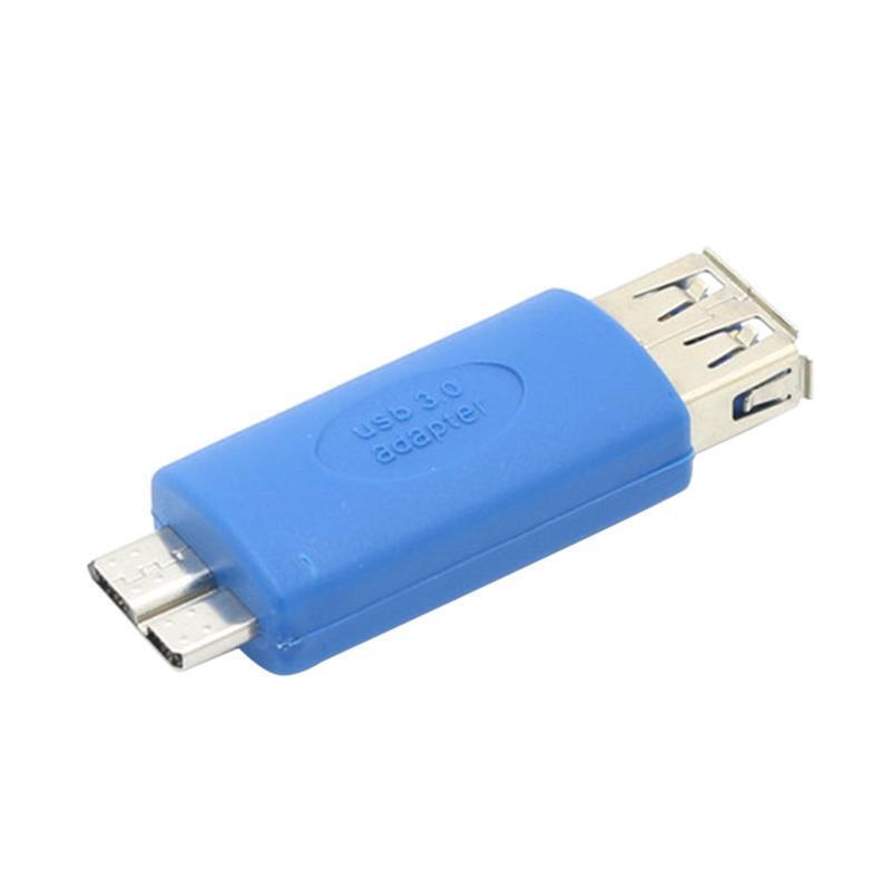 USB 3.0 Type A Female To USB3.0 Micro B Male Plug Connector Adapter 4.8Gbps Fast
