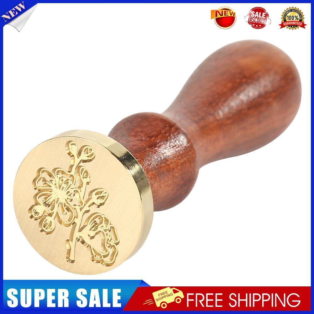 Wax Seal Stamp Plant Printed Fire Painting Stamping DIY Envelopes (C137)