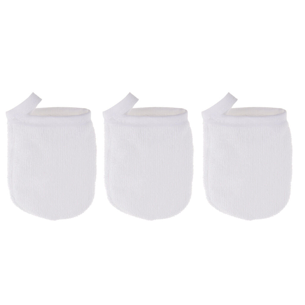 3 Pieces Microfiber  Cleansing   Cloth Towel Pads Reusable