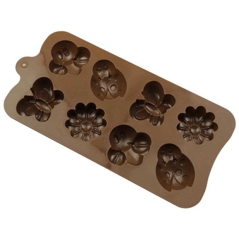 Set of 2 Insects Shaped Chocolate Mould Mousse Molds Cake Decorating Gadgets