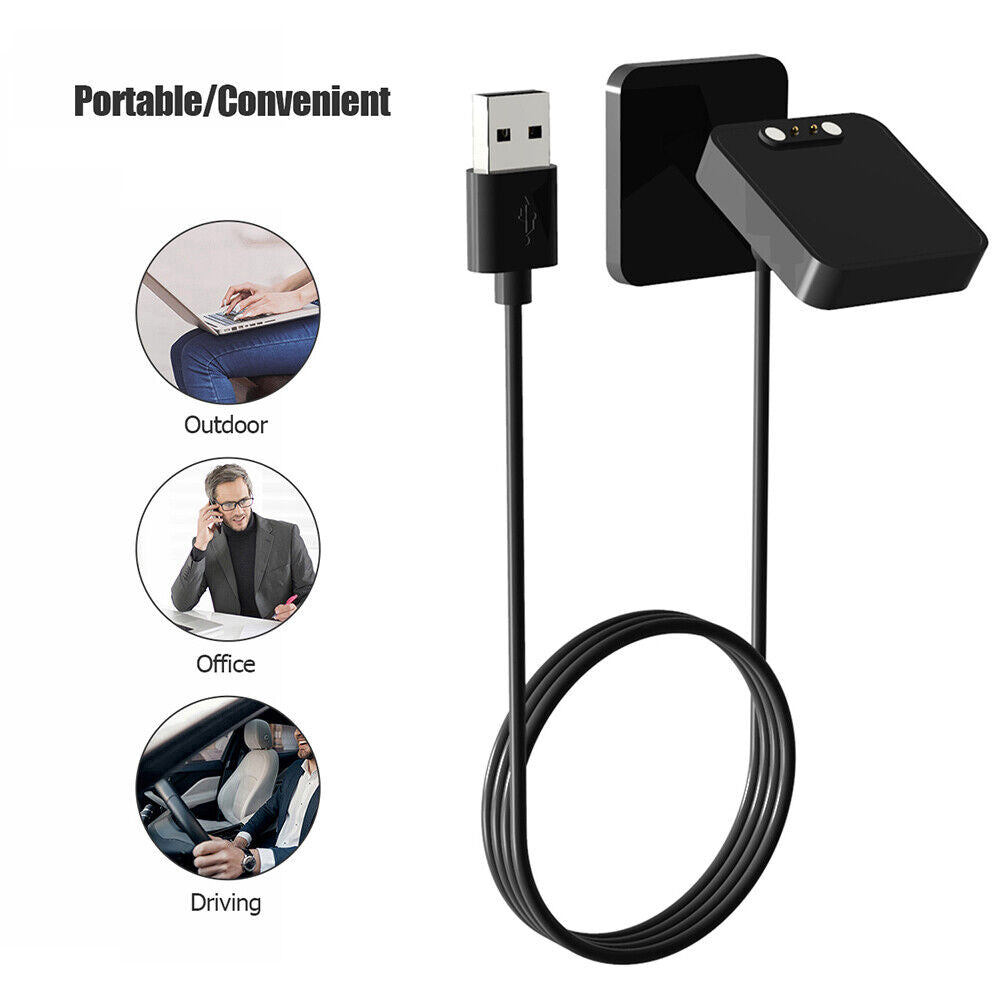 Charger for Haylou Solar LS05 RT LS05S RT2 LS10 Stand Dock USB Charging