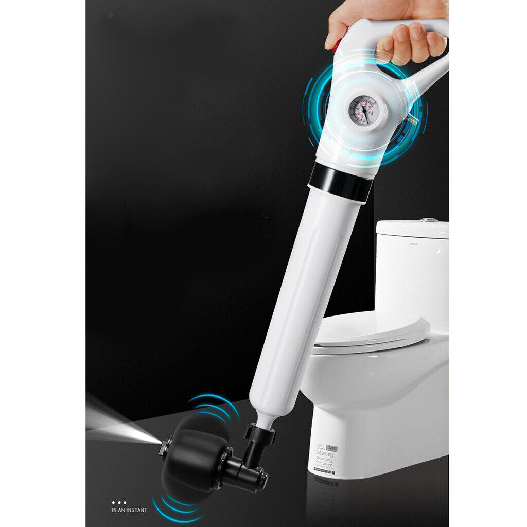 Toilet  Pressure Inflator Plunger Pump Sink Dredge Opener Kits Tool