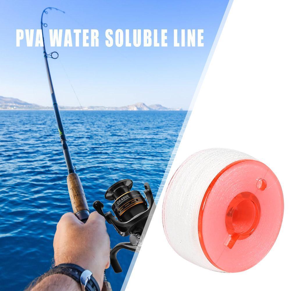 1 Bag PVA Water Soluble Lines 20m Environmentally Outdoor Fishing Accessory