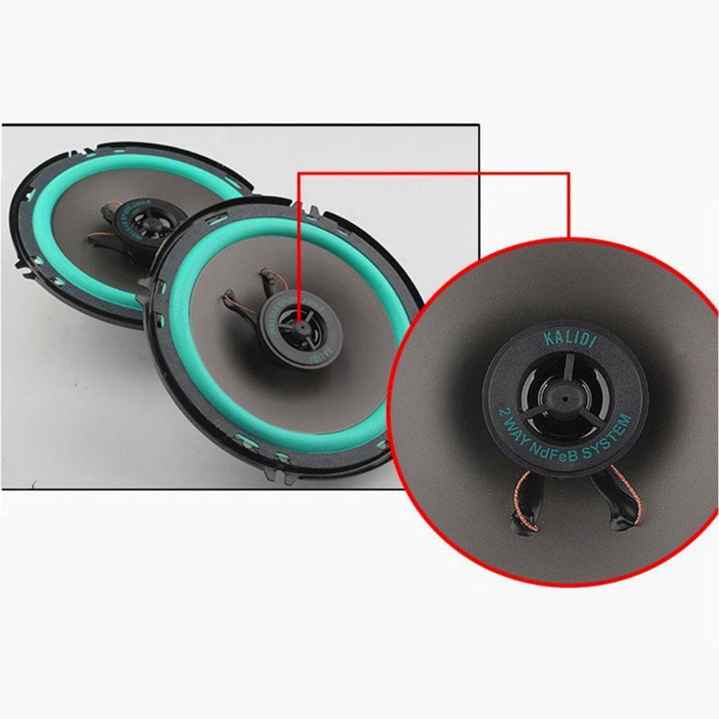 2Pcs 5 Inch 2 Way Car Coaxial Speaker Full Range Vehicle Music Speakers