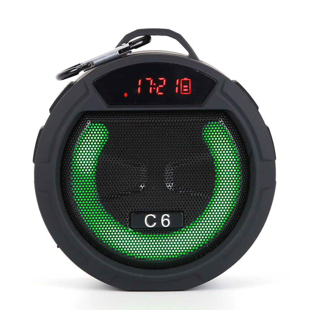 IPX7 Waterproof Wireless Speaker Type-C Charging Outdoor Portable Boombox