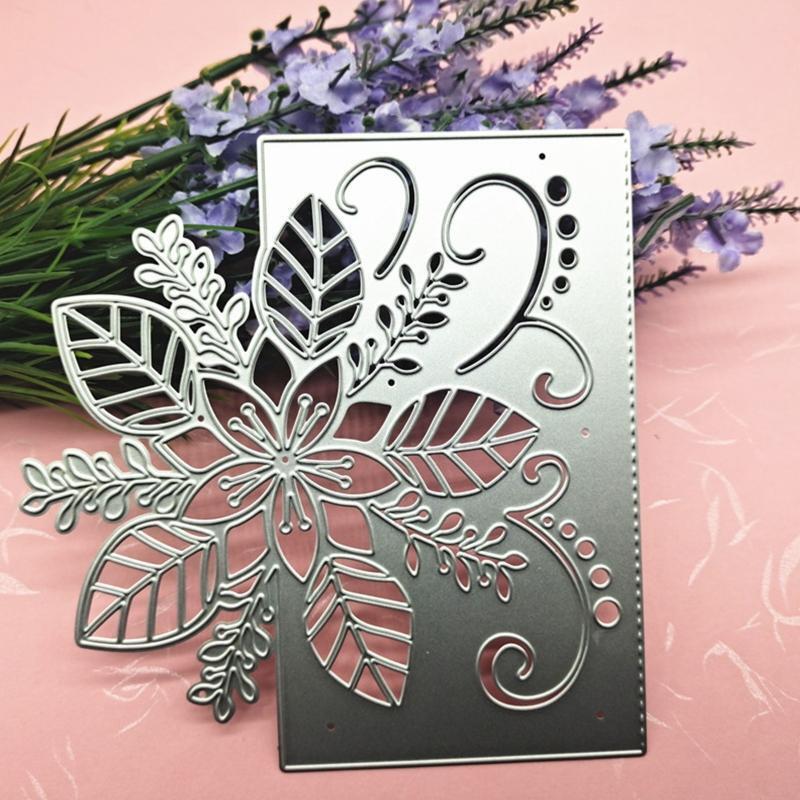 Flower Leaves Metal Cutting Dies Stencil Scrapbooking DIY Album Stamp Paper Card