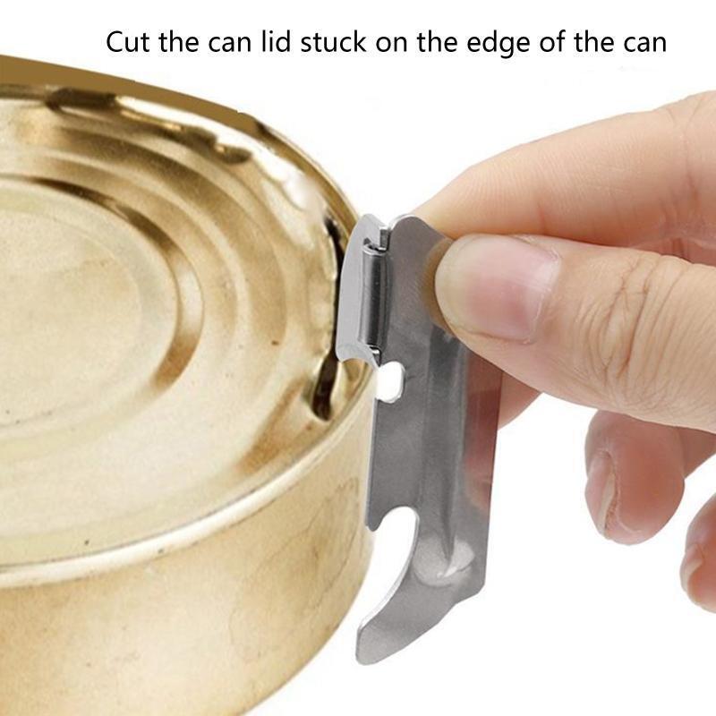 Polished Stainless Steel Small and Portable Beer Can Opener for Bar Beverage