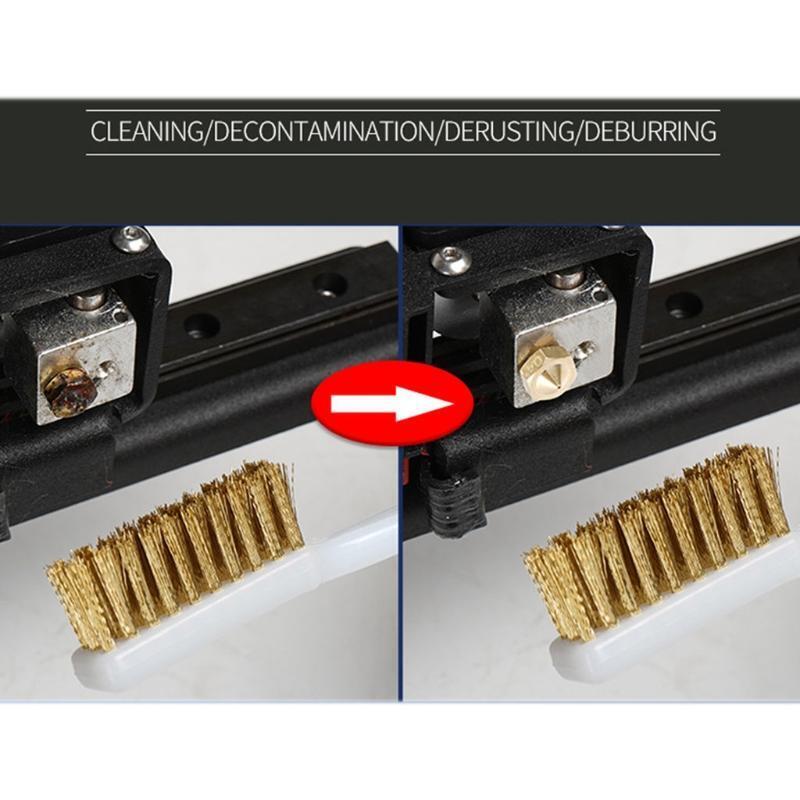 17cm Durable Copper Plated Brush Tools for Polishing Grinding Industrial Devices
