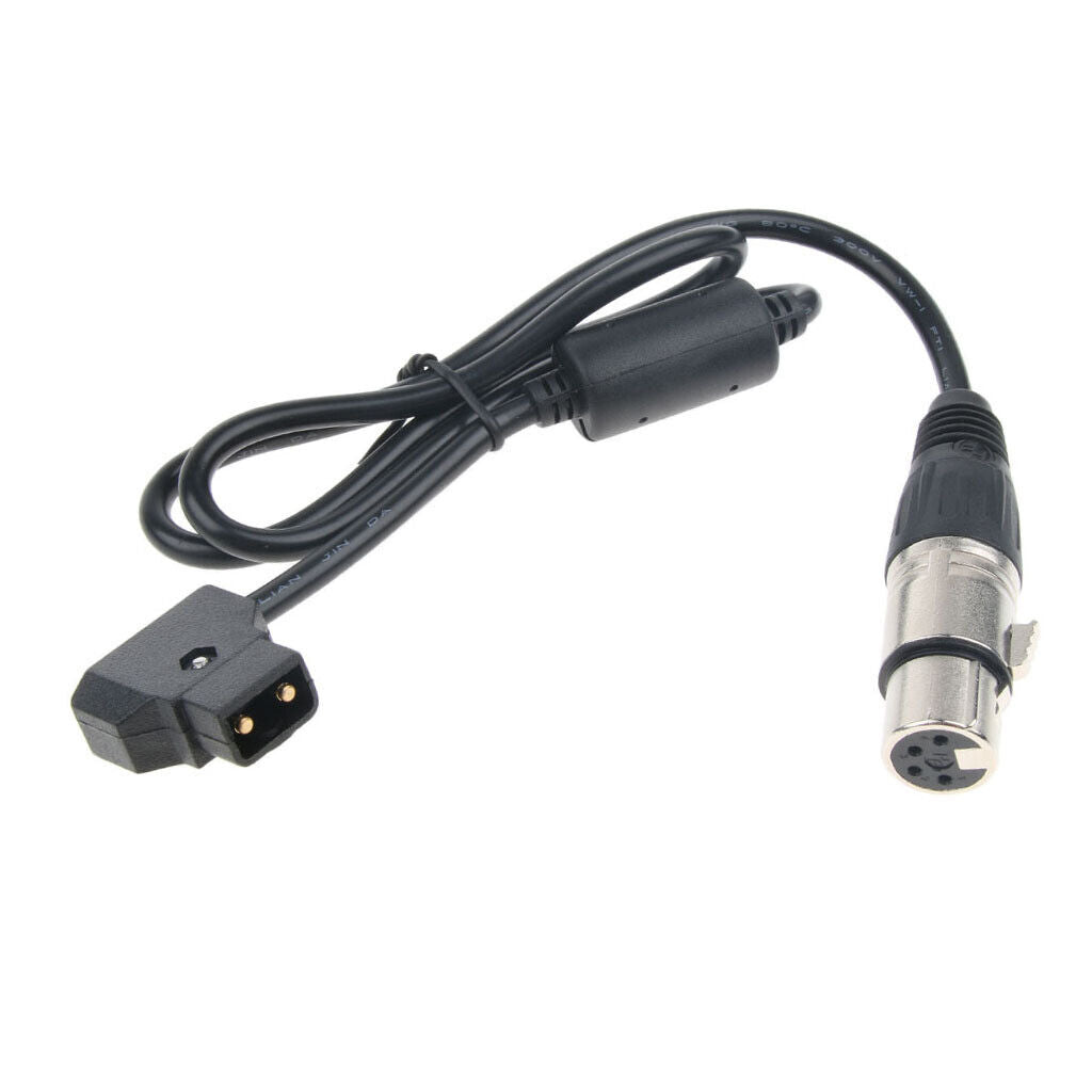 DC Coupler  Supply Cable Cord Wire -4PXLR for BMD  Mini Camera