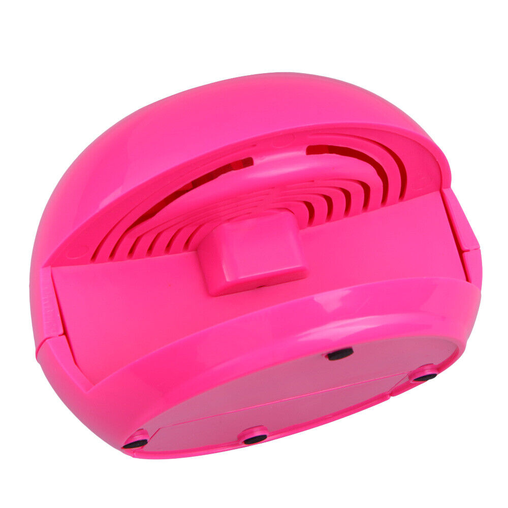 Durable Cute Finger Toe Nail Art Tip Polish Blower Dryer Eco-Friendly Pink