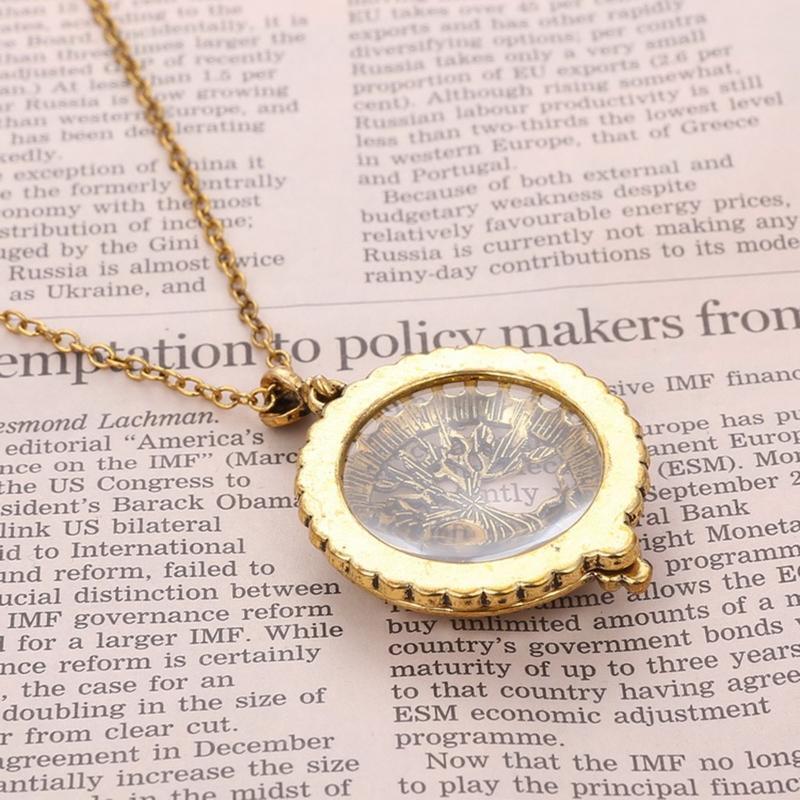 Magnet Pendant Necklace Fashion Exaggerated Life Tree Sweater Chain Necklace