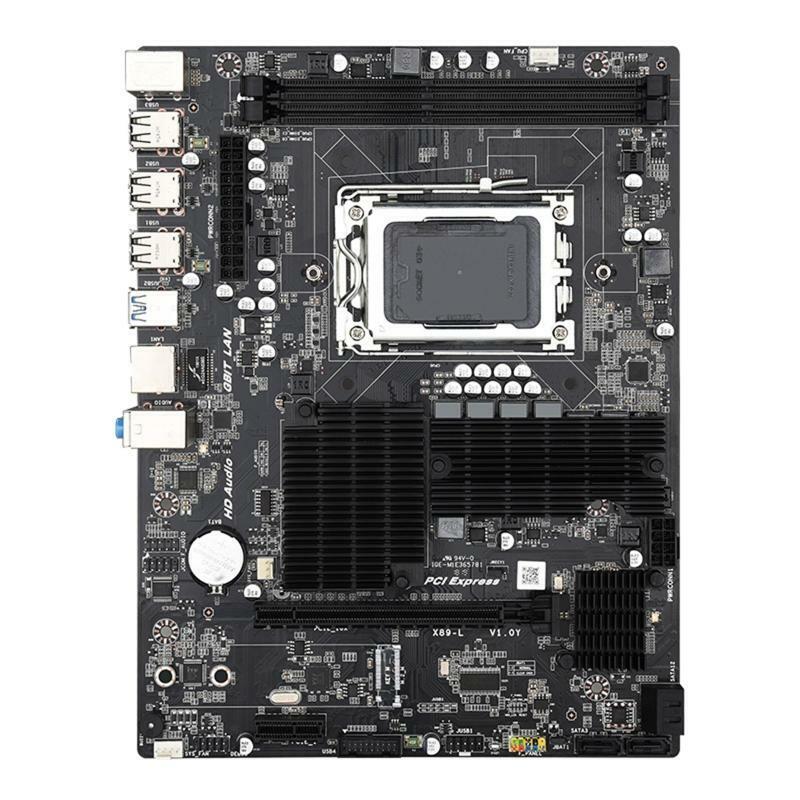X89L Desktop Motherboard G34 Socket USB3.0 PCI-E X1 2 x DDR3 Memory Slot 32G
