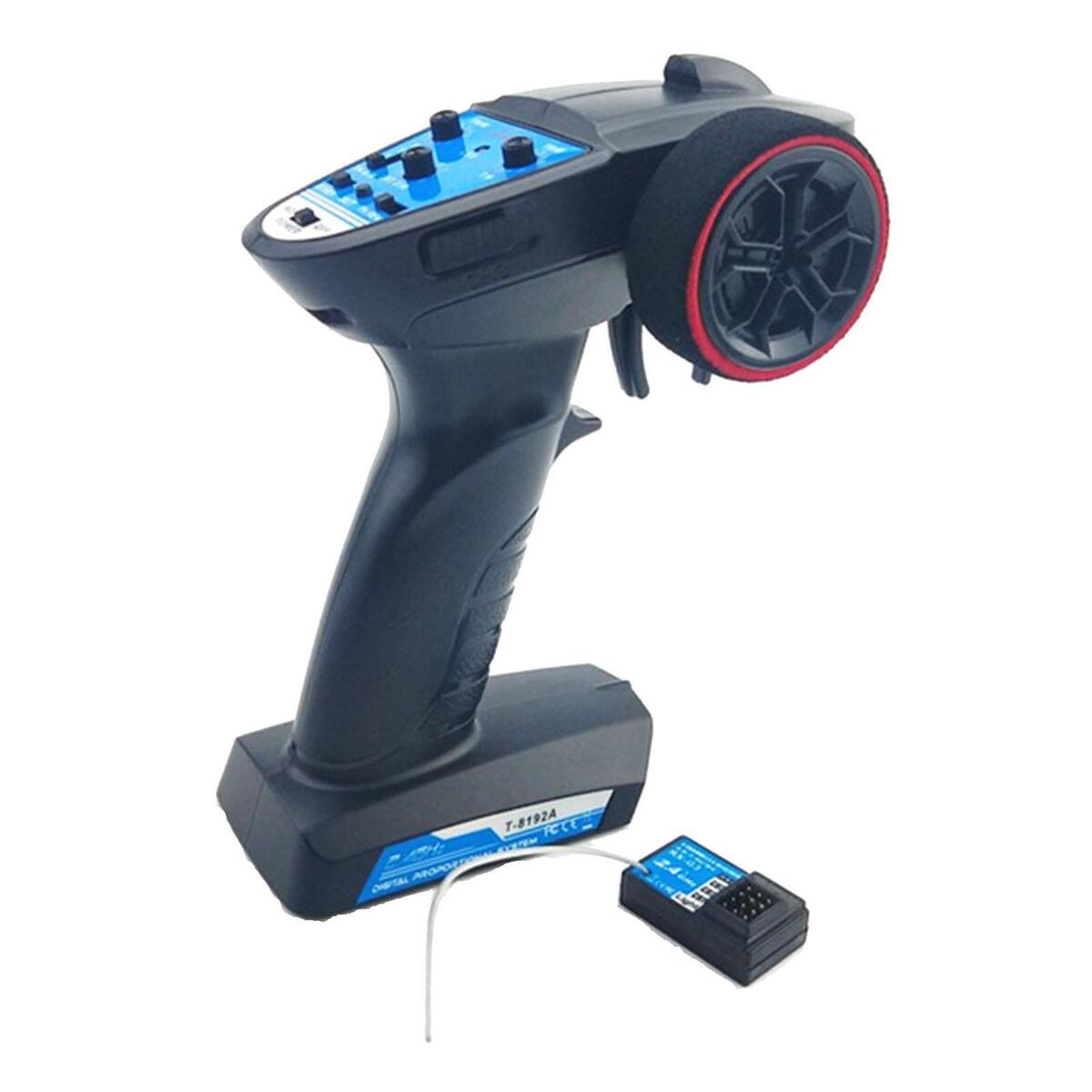 RC Controller Transmitter W/ Waterproof Receiver Remote Control for RC Car