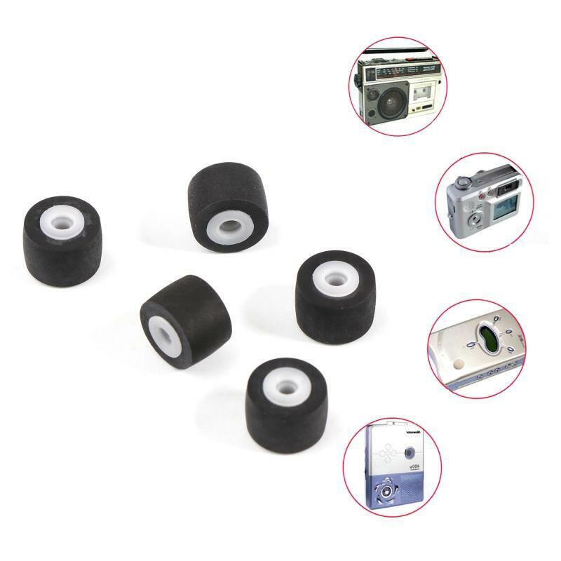 5Pcs 10.5x7.9x2mm Pressure Belt Pulley Pinch Roller for Cassette Deck
