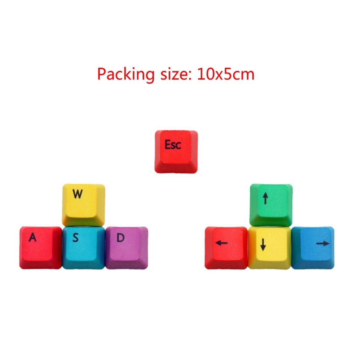 Upgraded PBT Pudding Keycaps Keycap for Mechanical Keyboards Gaming Keyboard