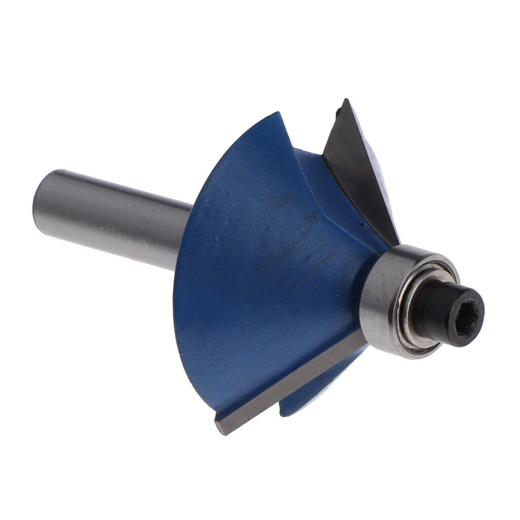 Chamfer  Carpentry Forming Router Bit 1/4" Cutter Tools