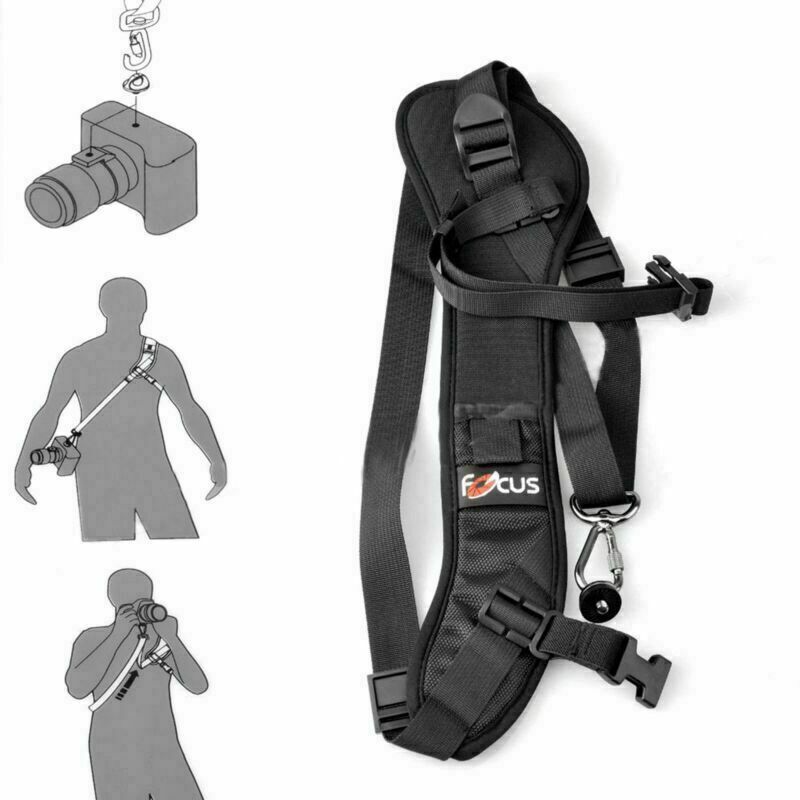 Quick Rapid Shoulder Sling Neck Strap For Nikon Canon Sony SLR DSLR Accessories