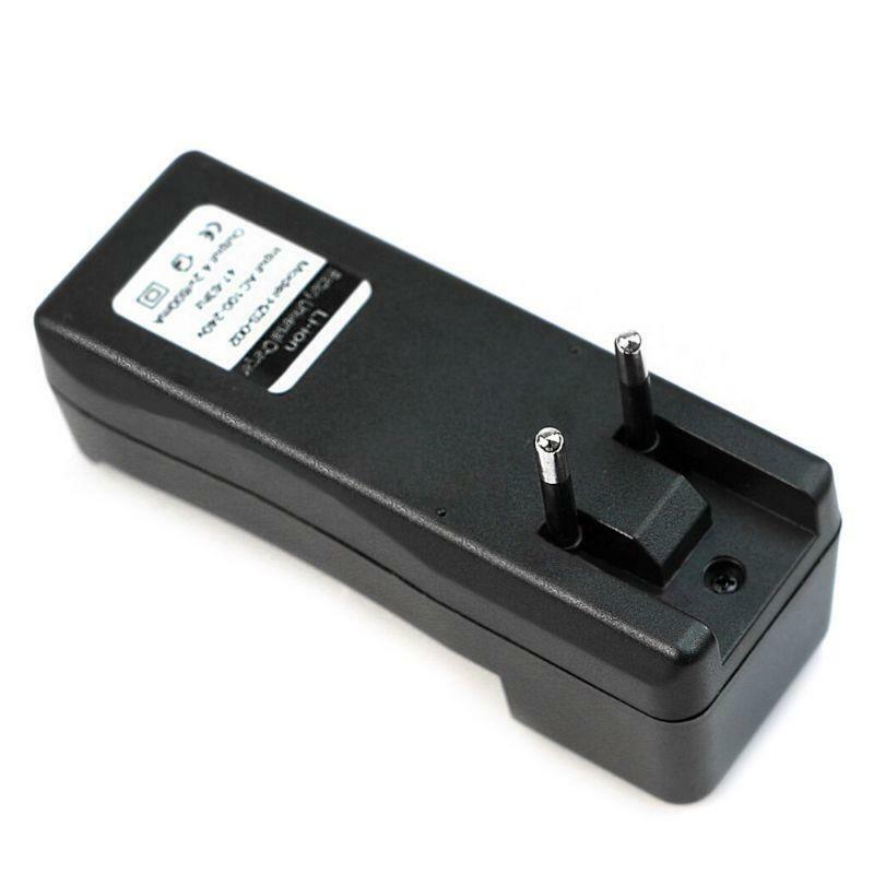 New Dual Battery Charger for 18650 16340 26650 Rechargeable Li-ion 3.7V EU