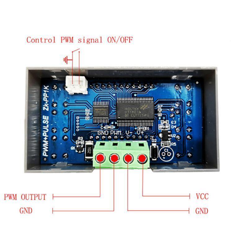 ZK-PP1K Dual Mode LCD PWM Signal Generator High-precision Detection Durable