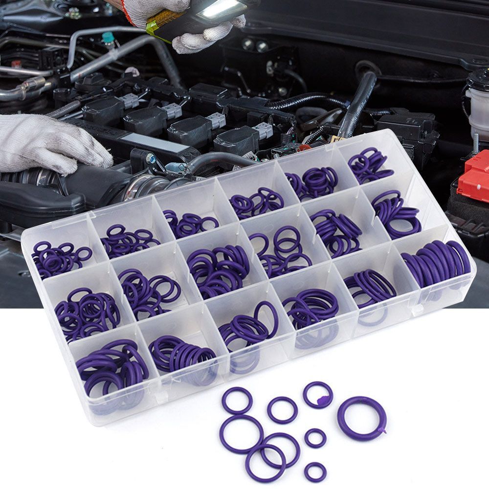 O Ring Seal Set Rubber O Ring Air Conditioning Refrigerant Ring Sets