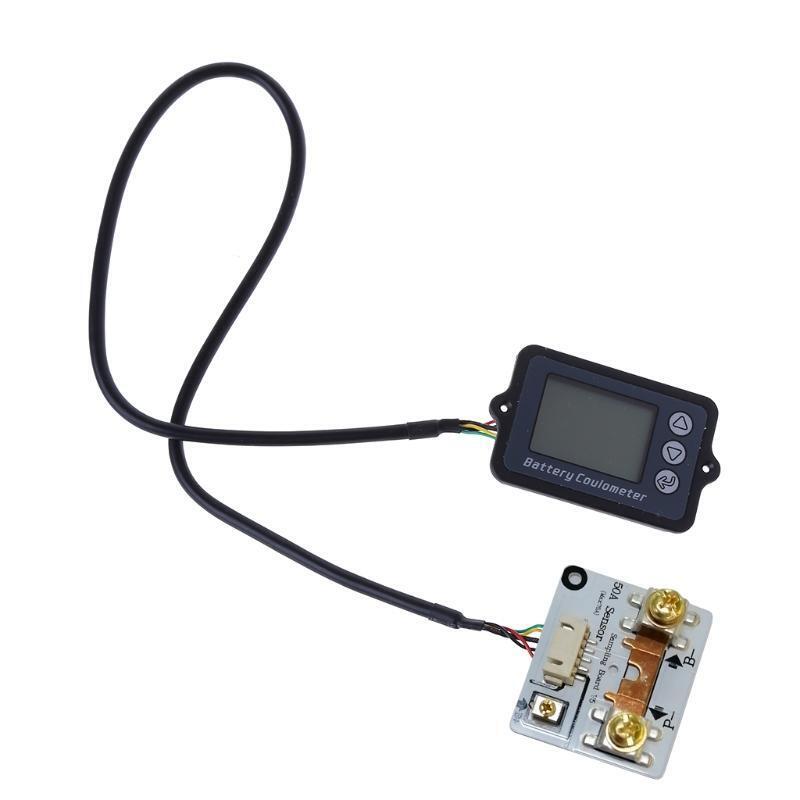 DC 8-80V 50A Battery Coulometer TK15 Battery Tester for LiFePo Coulomb Counter