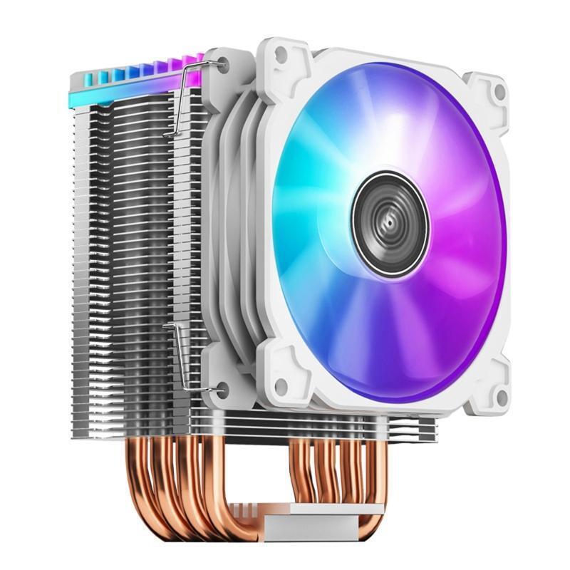 RGB CPU Cooler Fan Silent PWM Fan Chassis Radiator for intel/amd/LGA 775/1156
