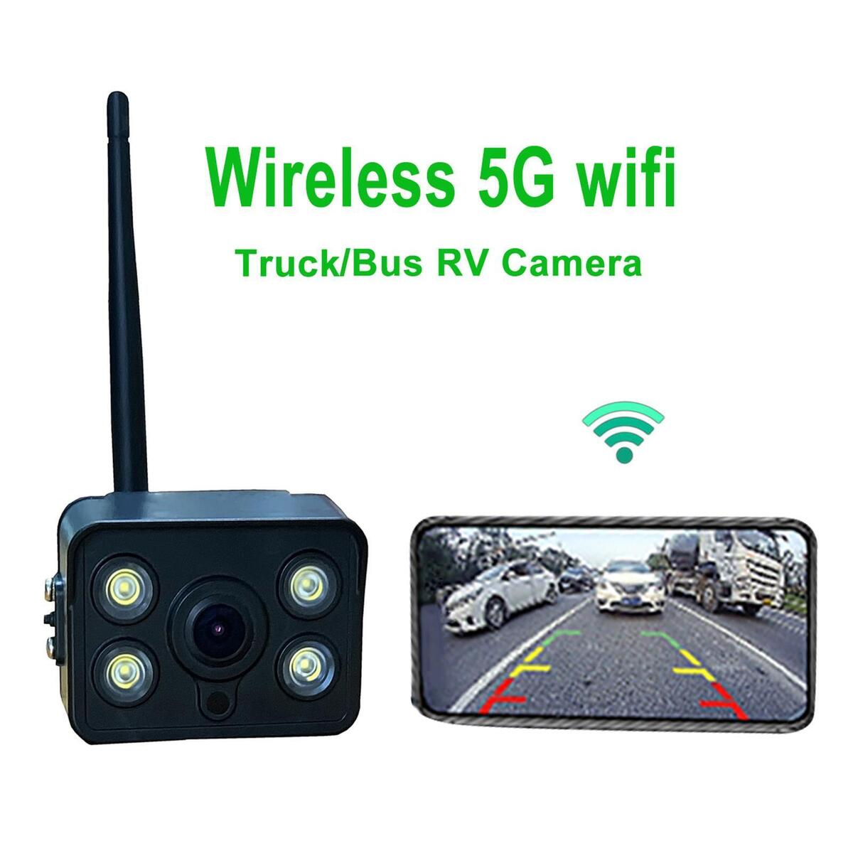 Truck Backup Camera Rear View Camera Monitor for Tractor Driving Truck