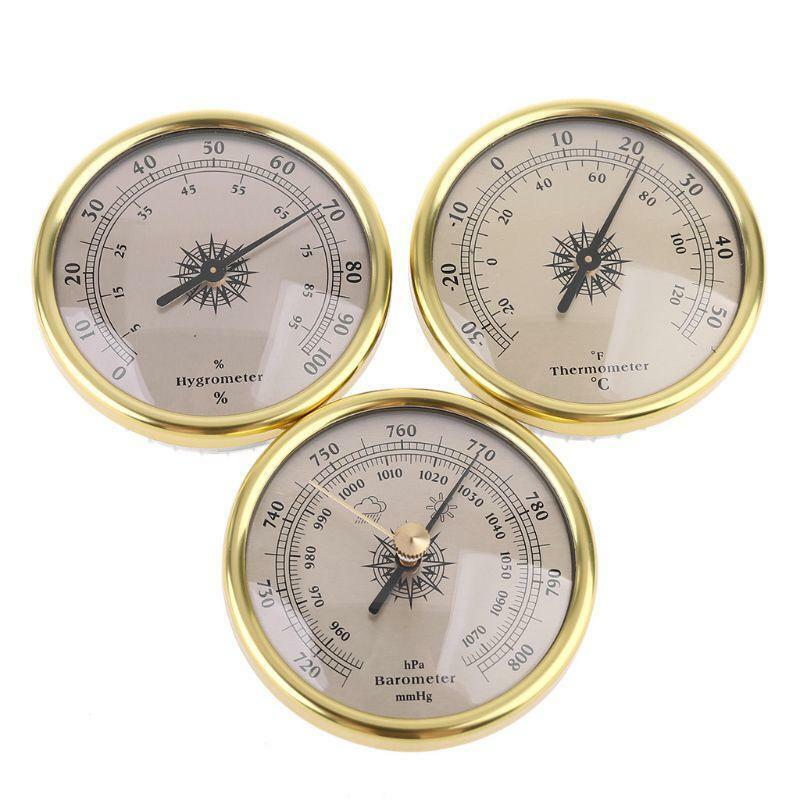 3 in 1 Thermometer Hygrometer Barometer for Ships/Factories/Laboratories/Home