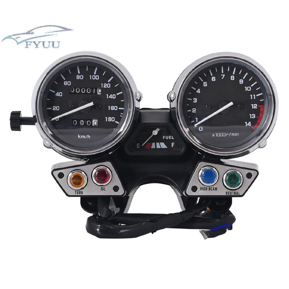 Motorcycle Instrument Gauge Meter Cluster Speedometer For Yamaha XJR400 1992-94