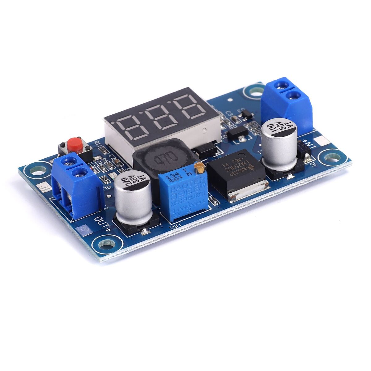 with Display Screen Power Supply Step Down Voltage Regulator Buck Converter