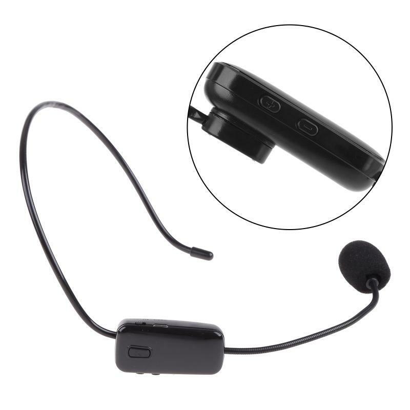 Head Wear Mic FM Wireless Microphone For Radio Loudspeaker Tour Guide Teaching