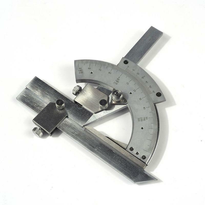 Multi-function Angle Measuring Finder Ruler 0-320° Precision Bevel Protractor