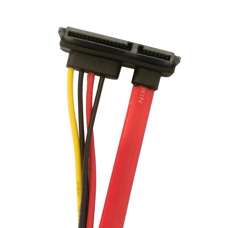 High Quality  Sata 22P 15+7 Pin Power Data Cable to 4 Pin IDE Hard Drive Adapter