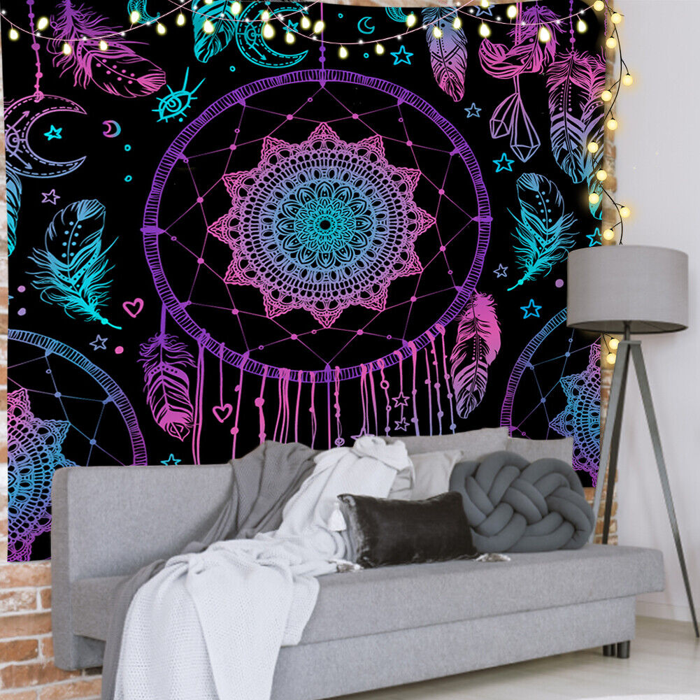 Mandarins Printed Polyester Wall Hanging Art Tapestry (200x145cm)