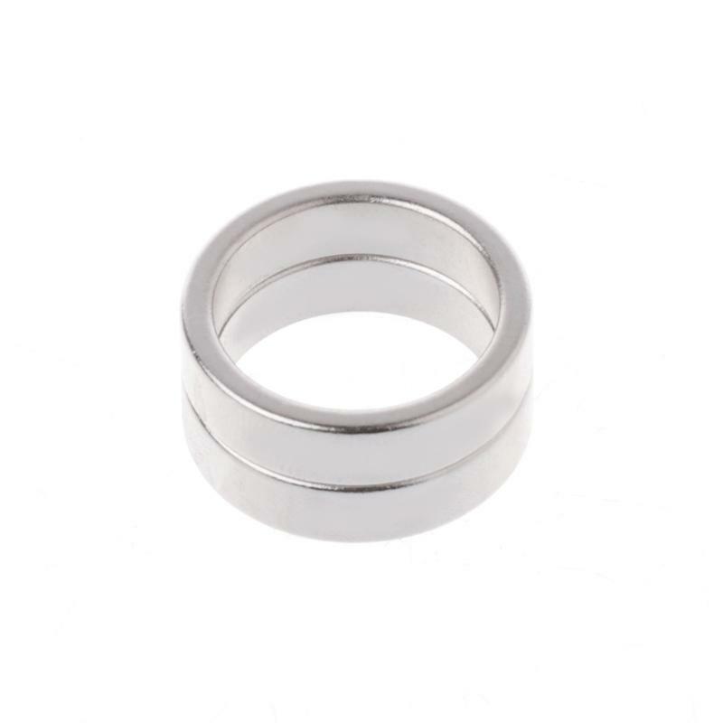 2 Pcs Flashlight Tail Magnet Magnetic Ring 20x16x5mm