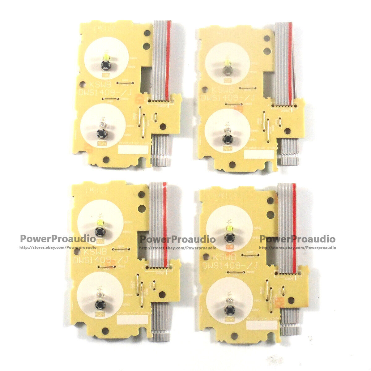 4PCS Play/Cue PCB Assy Circuit Board Part DWS1409 For PIONEER CDJ2000