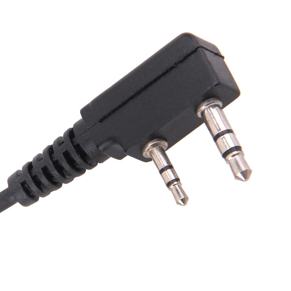 2 Pin Dual PTT Earpiece Headset Mic for Baofeng UV-82 UV-8D Walkie Talkies