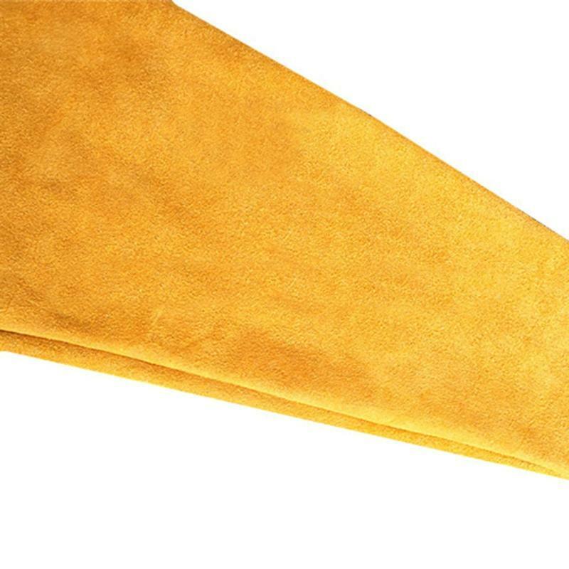 Welder Arm Protection Leather Sleeves for BBQ Grilling Woodworkers Workshop