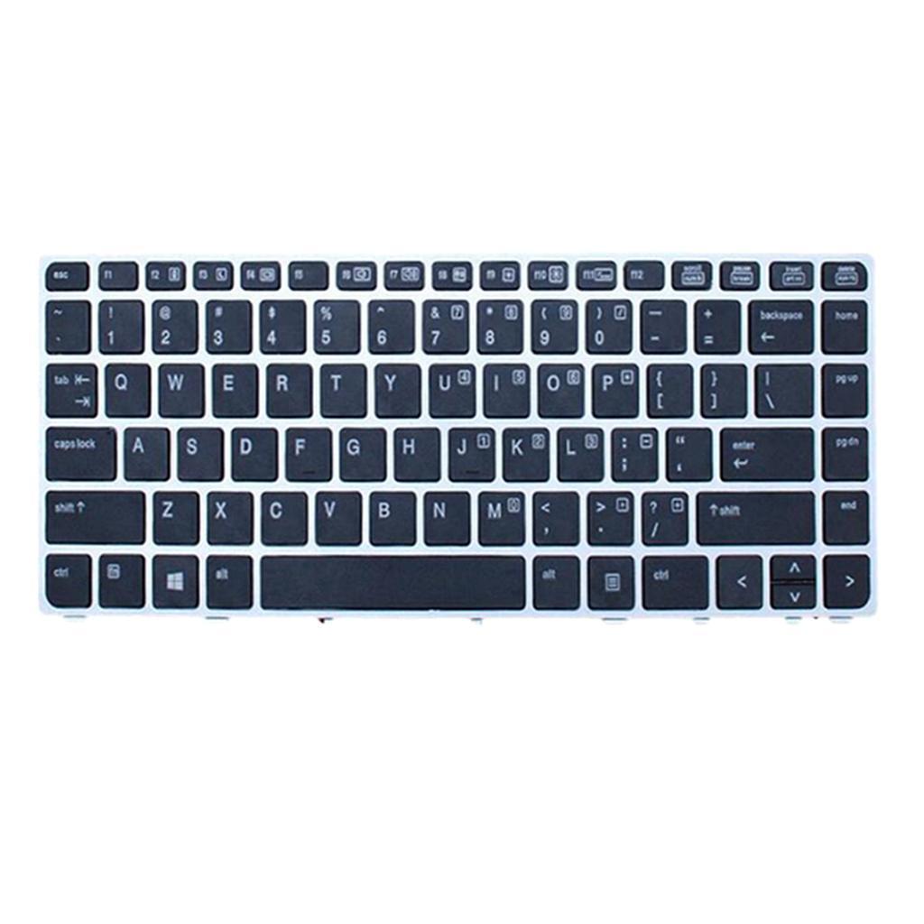 New Laptop Full Keyboard English Part Accessory Black For  EliteBook 9470M