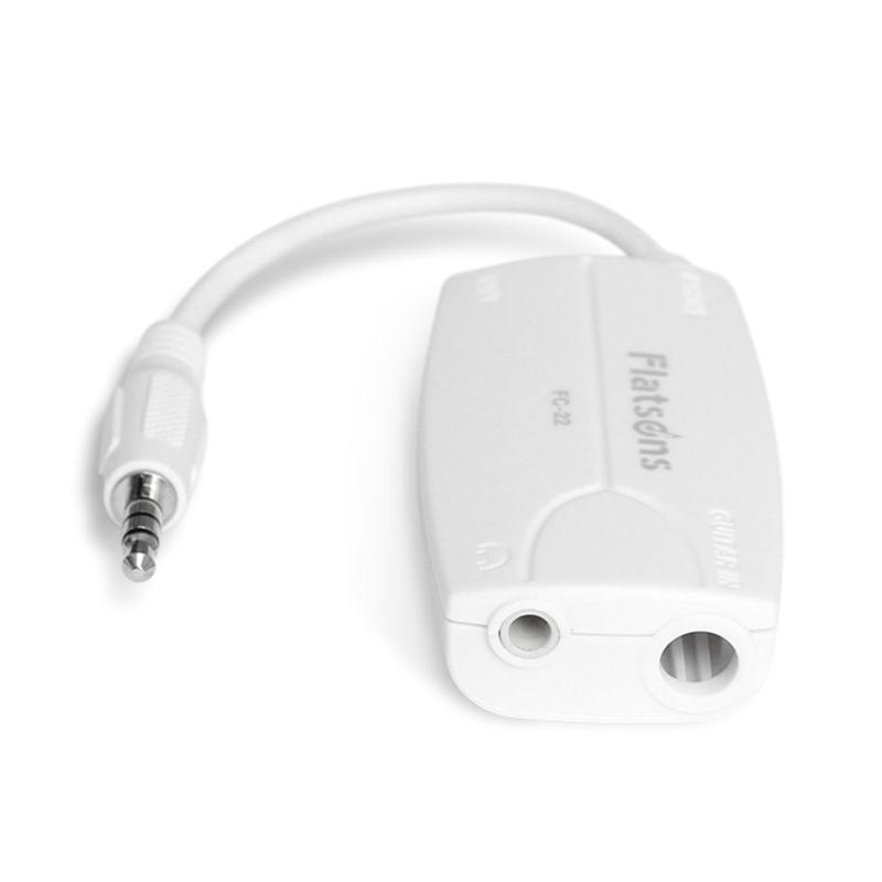 Electric Guitar Bass to Mobile Phone Tablet Converter with 6.35mm Input Port