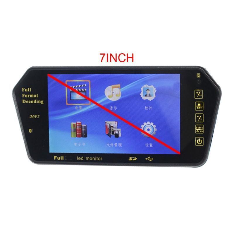 Car Assistant Monitor MP5 Display Rearview High Definition Screen Back-up Camera