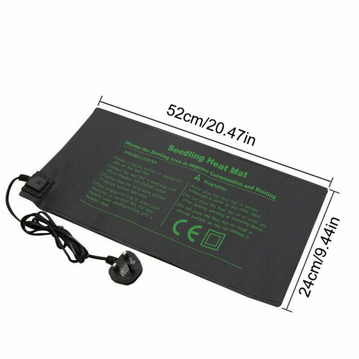 Growing Seedling Heat Mat Plant Electric Blanket Reptiles Pad Clone Starter Pad