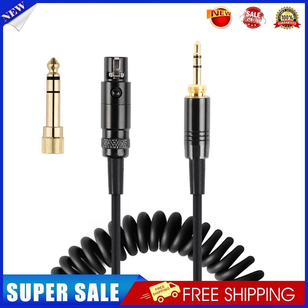 3.5mm Male to Mini Spring Headset Cable for AKG K240 K271 K141 K702 K712