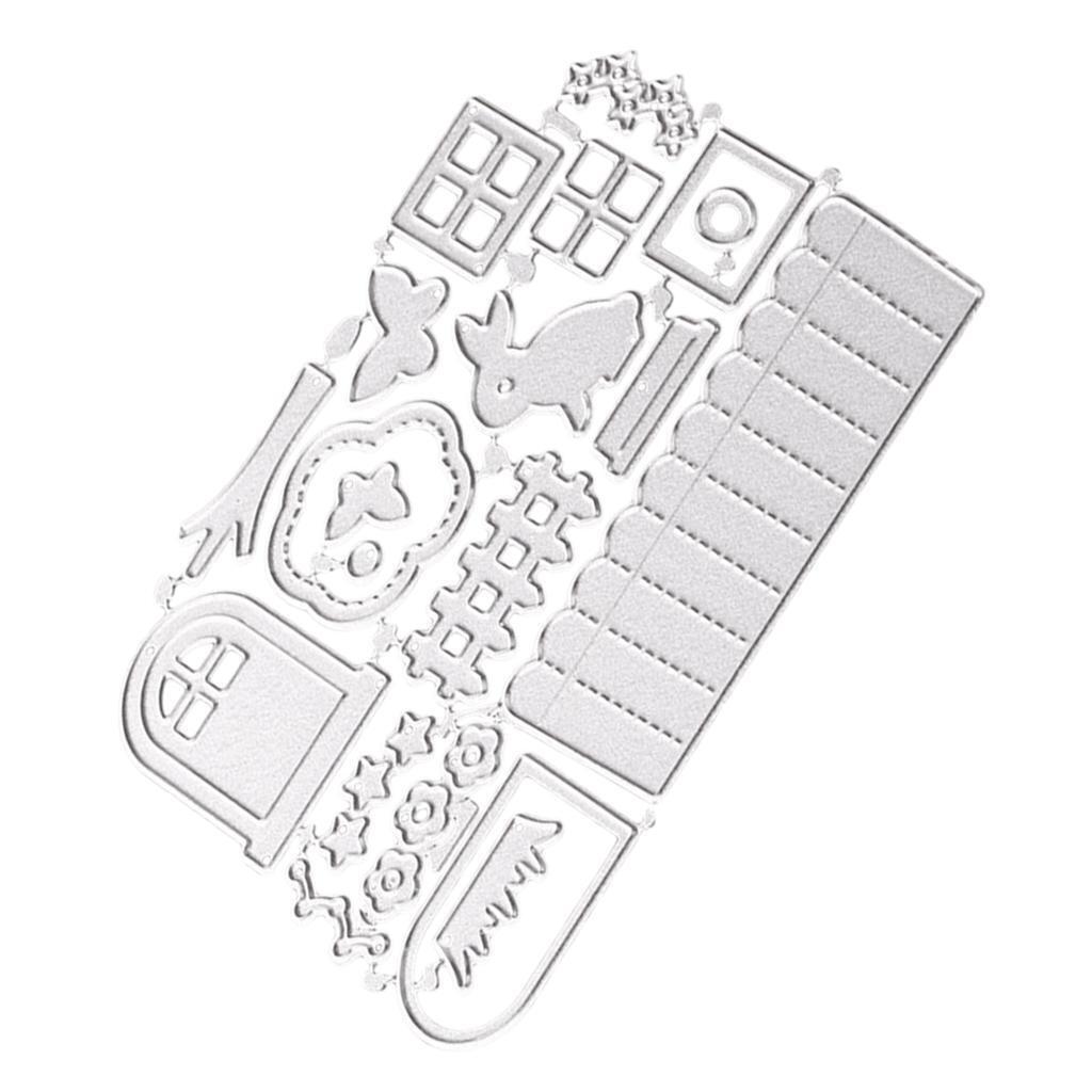 Garden Metal Cutting Dies Scrapbooking Album Paper Embossing Decoration DIY
