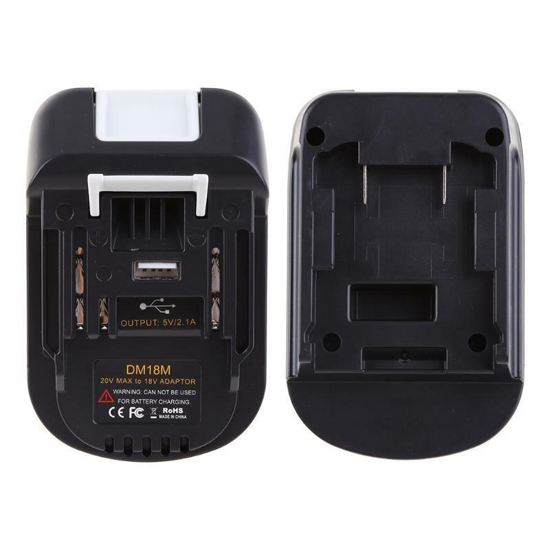 Household Electric Tools 20V to 18V Battery Adapter DM18M for Bl1830 Bl1850