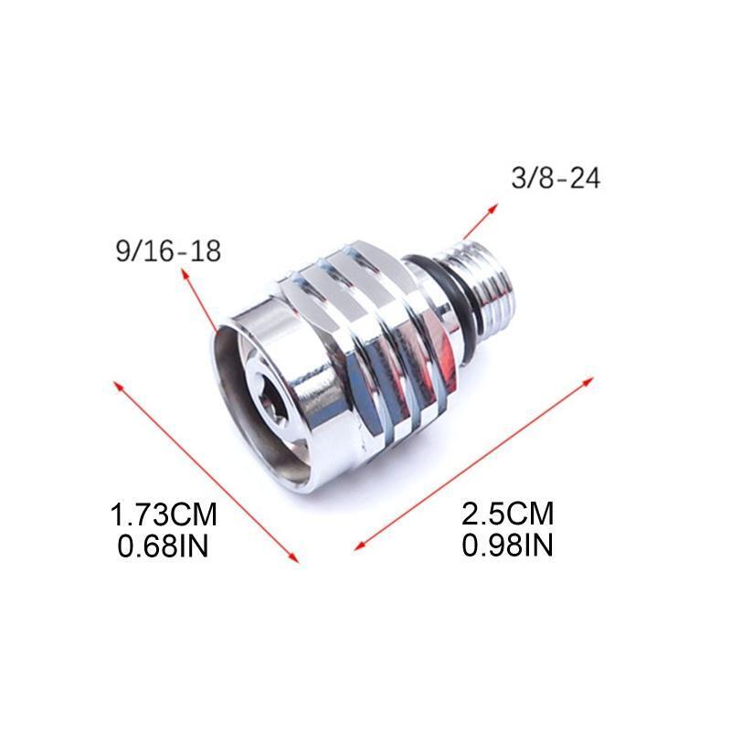Scuba Diving Thread Adaptor Scuba Male 3/8-24 to Female 9/16-18 Adaptor