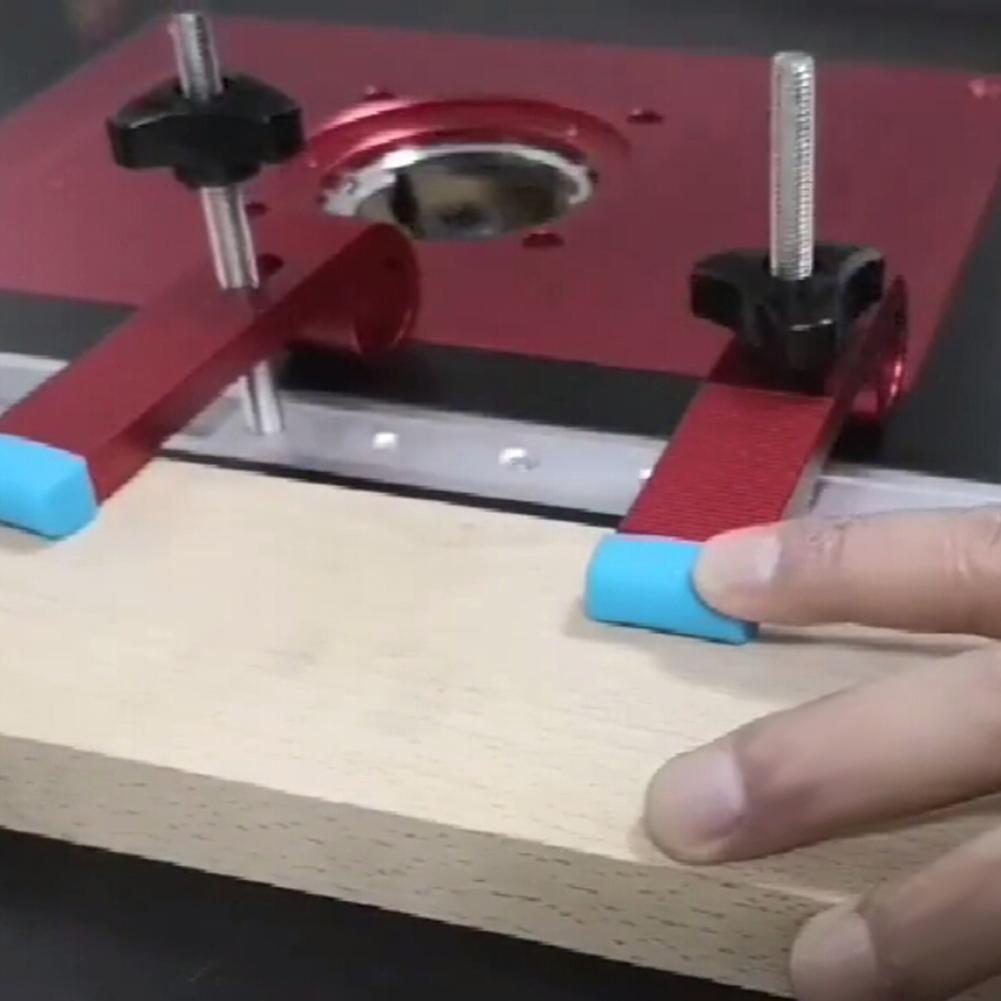 Quick Acting Hold Down Clamp T-track Miter Slot Clamp Woodworking Tool (B)